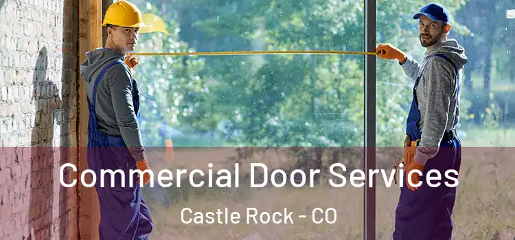 Commercial Door Services Castle Rock - CO